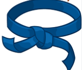 ceinture bleue L’Aïkido ceinture bleue